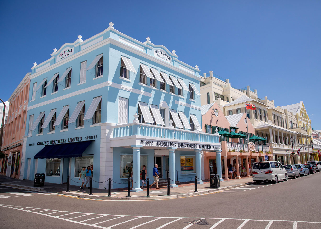 Bermuda Colorful Buildings