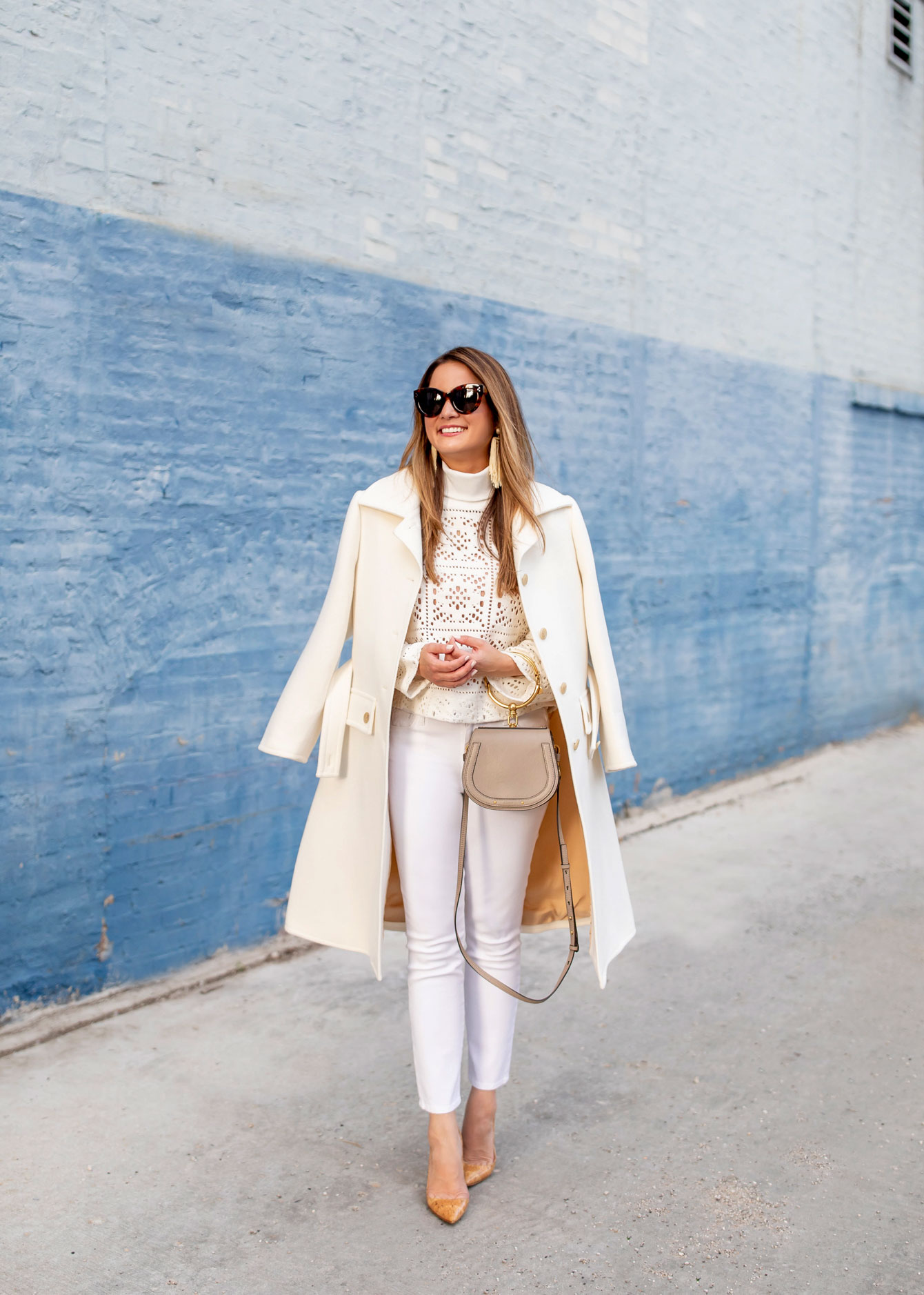 How to Style an Ivory Coat - Style Charade