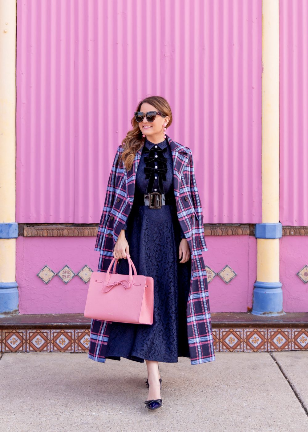 Atlantic Pacific Halogen Plaid Coat