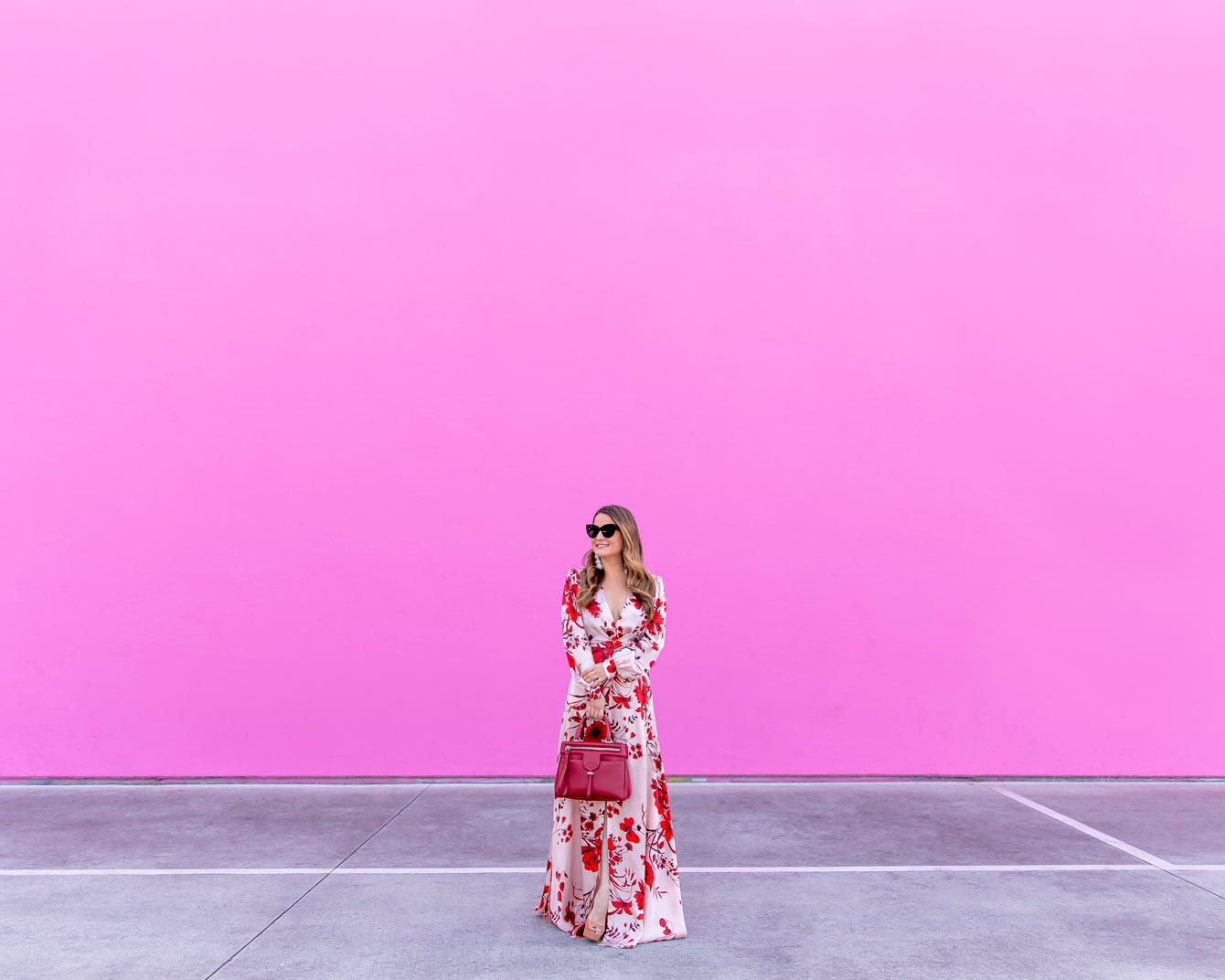 Los Angeles Instarammable Pink Wall