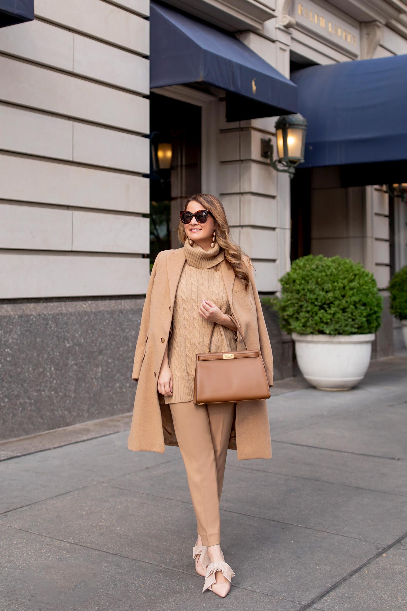 Ralph Lauren Camel Coat