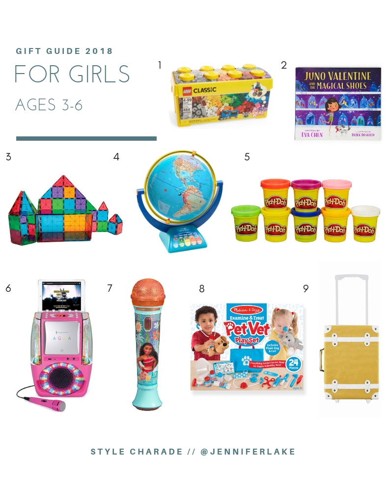 Best Holiday Gifts for Girls Ages 3-6