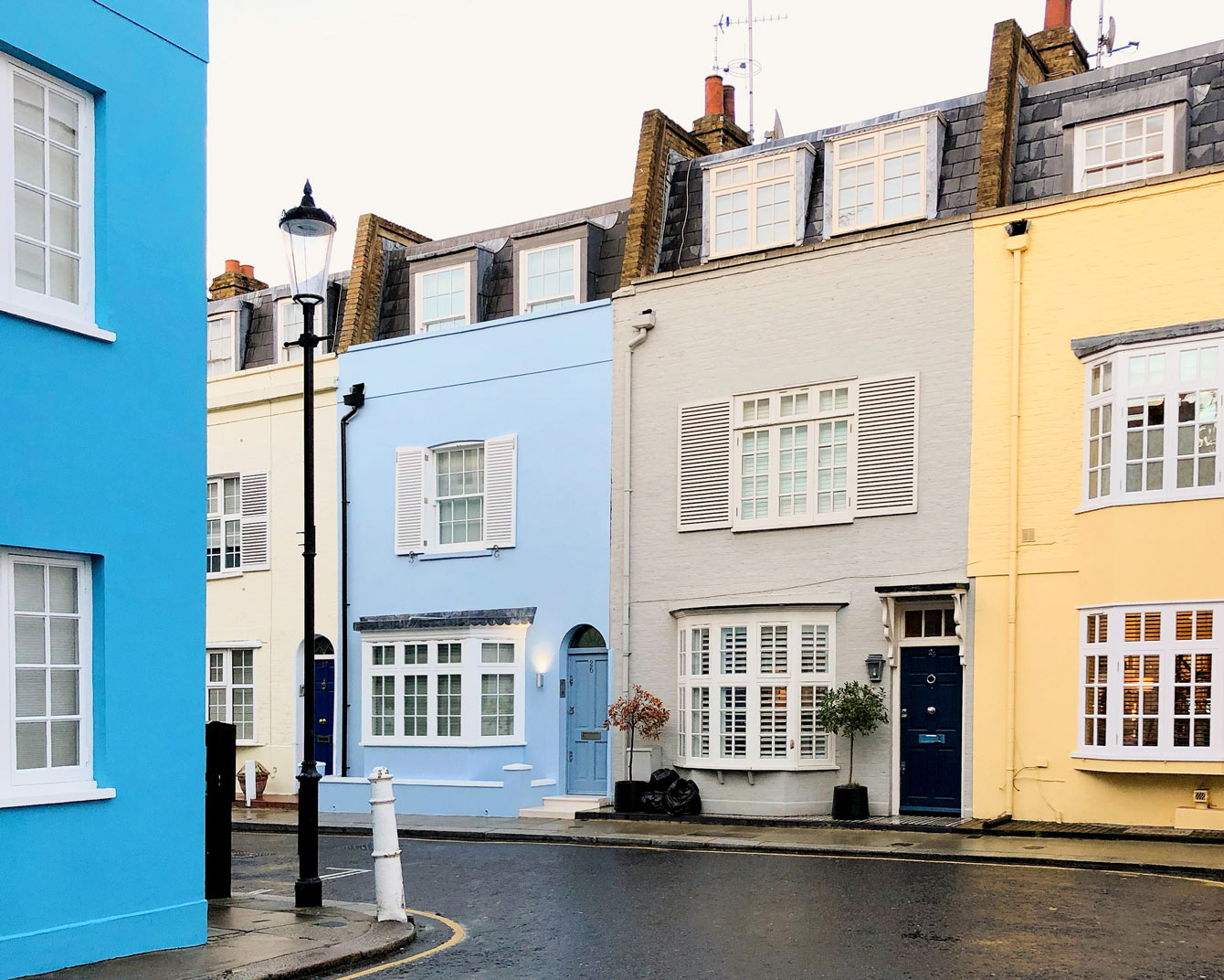 London Colorful Chelsea Streets