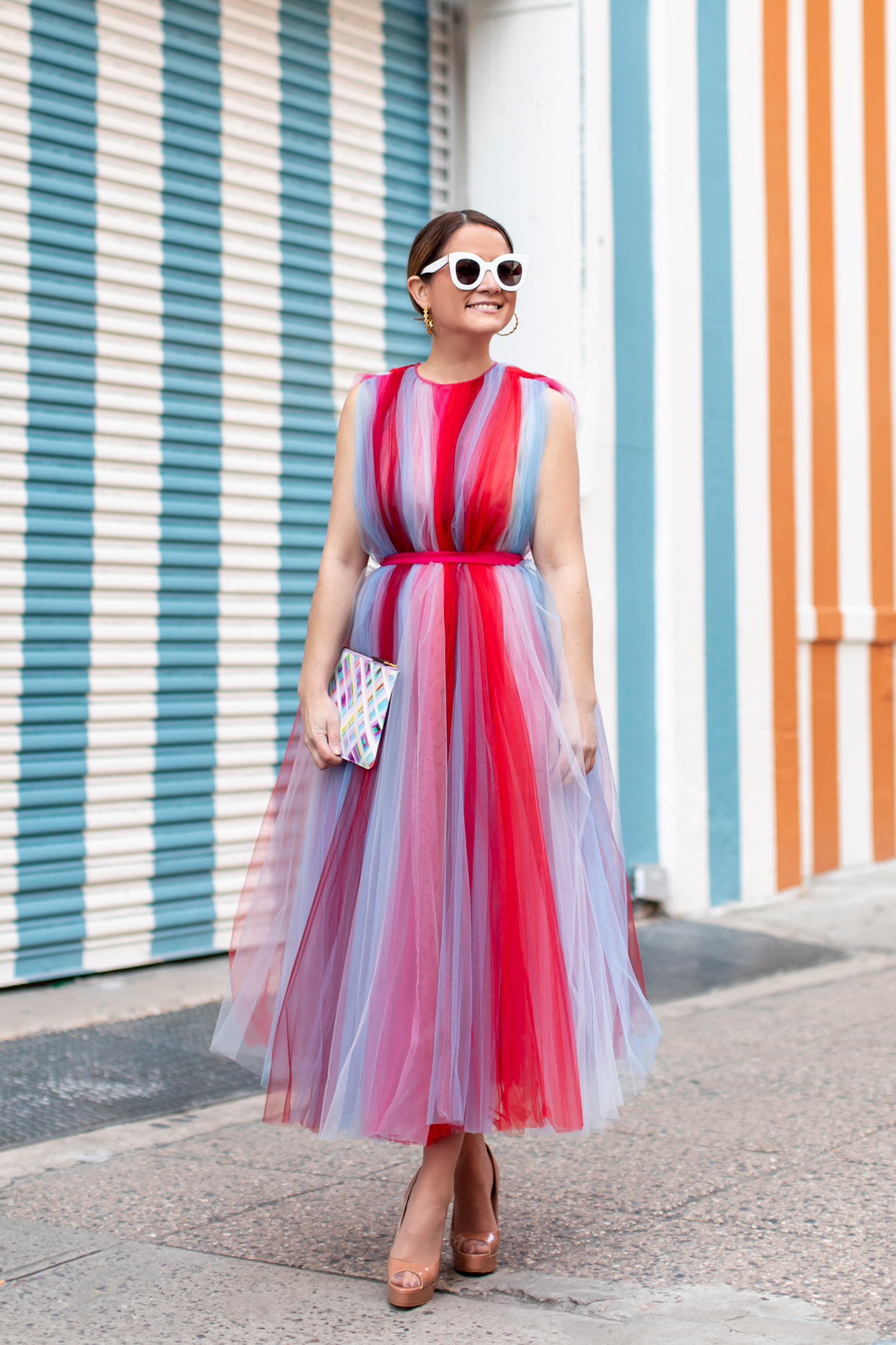 Jennifer Lake Carolina Herrera Tulle Dress Jennifer Lake Carolina Herrera Tulle Dress
