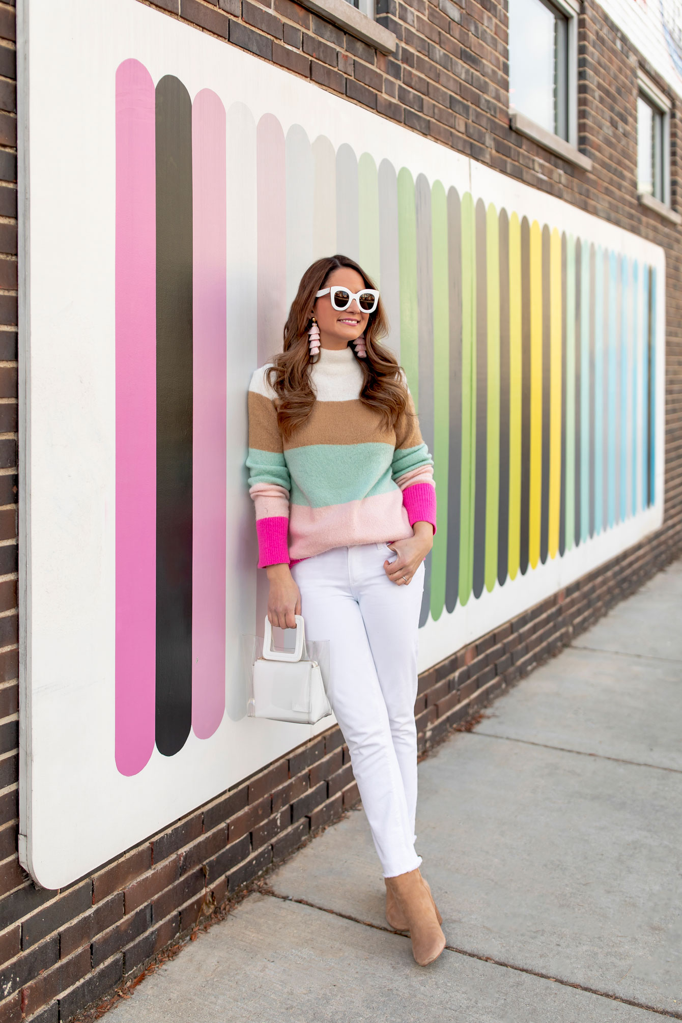 Lou and Grey Rainbow Stripe Sweater