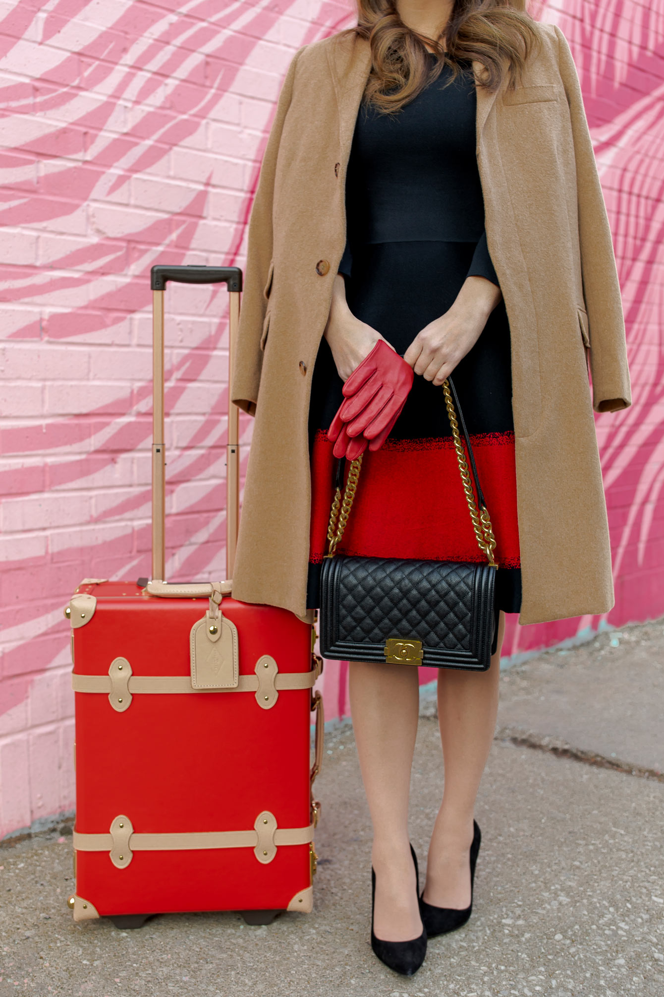 Steamline Luggage Carry-On Red