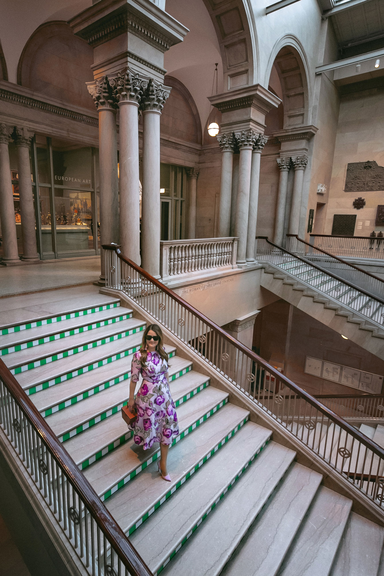 Art Institute Chicago Stairs Blogger