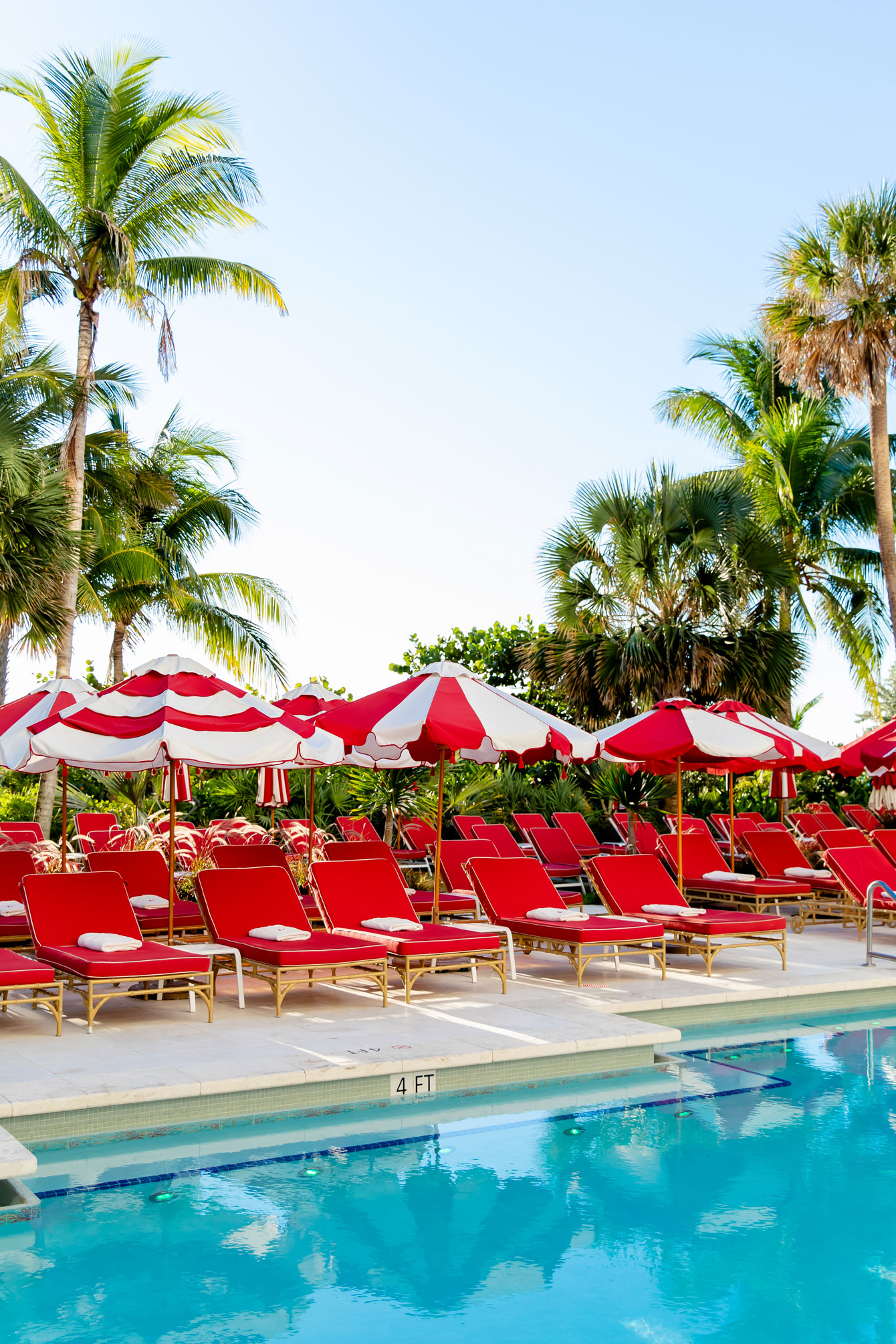 Miami Beach Red Chairs