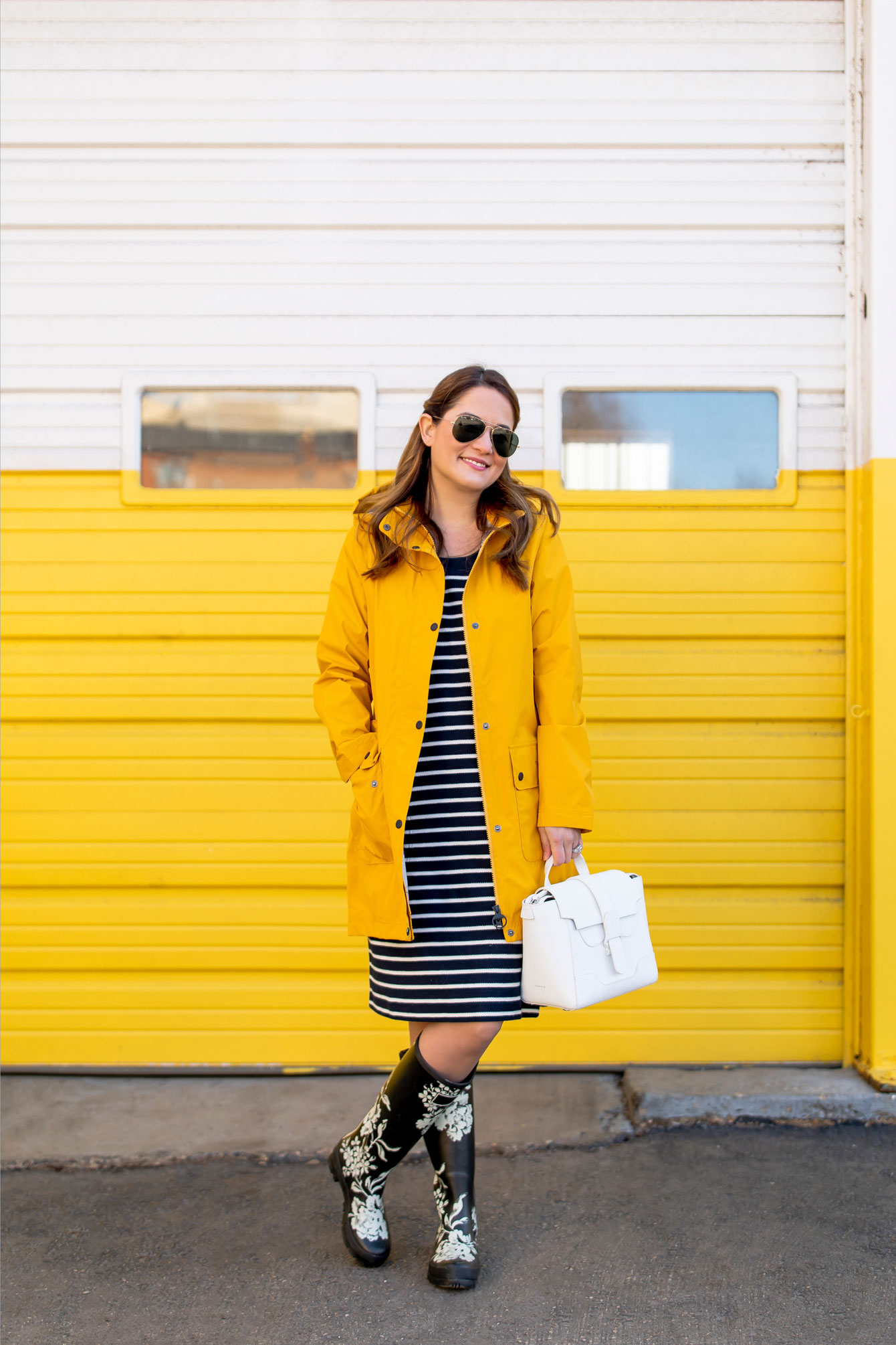 Barbour Inclement Yellow Jacket