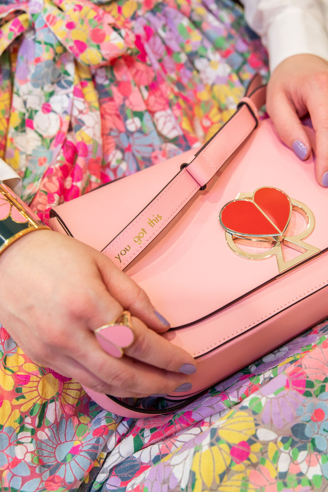 kate spade heart purse