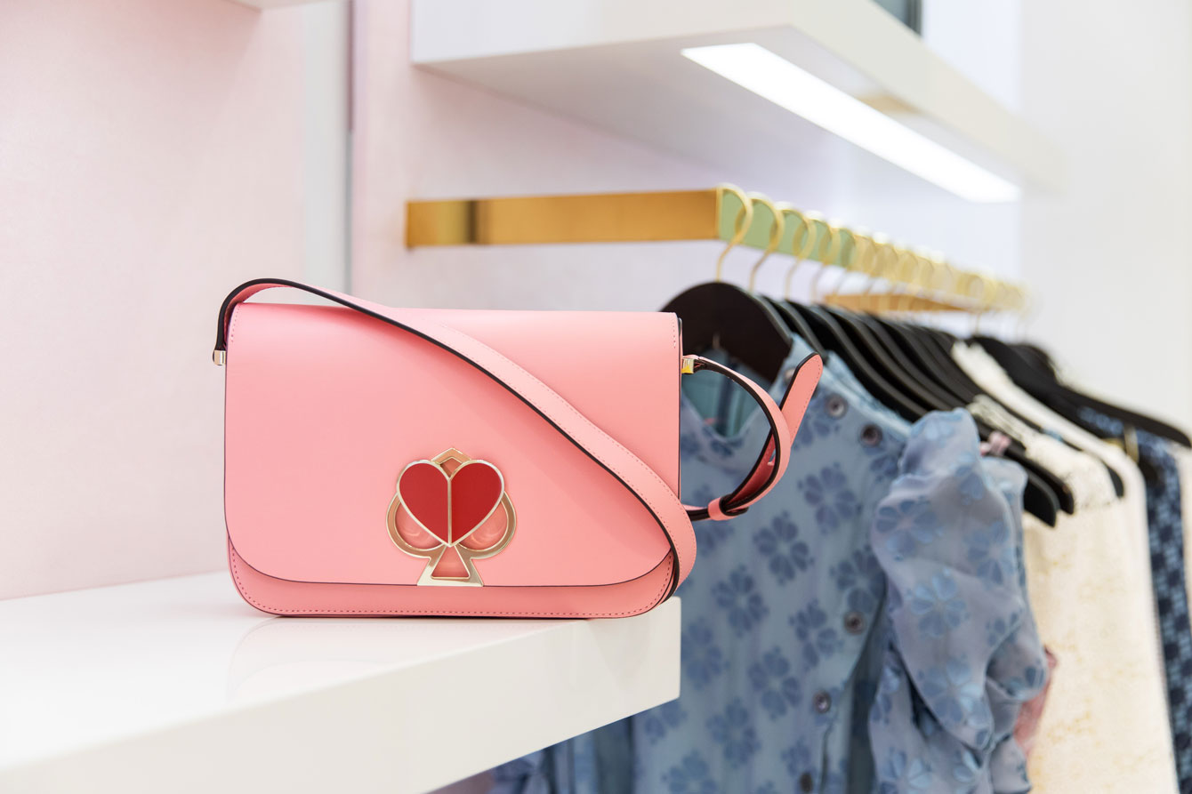 Pink Kate Spade Heart Bag