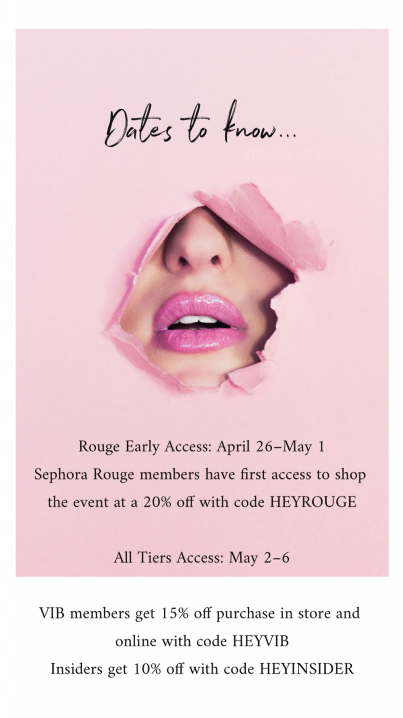 Sephora Beauty Insider Sale