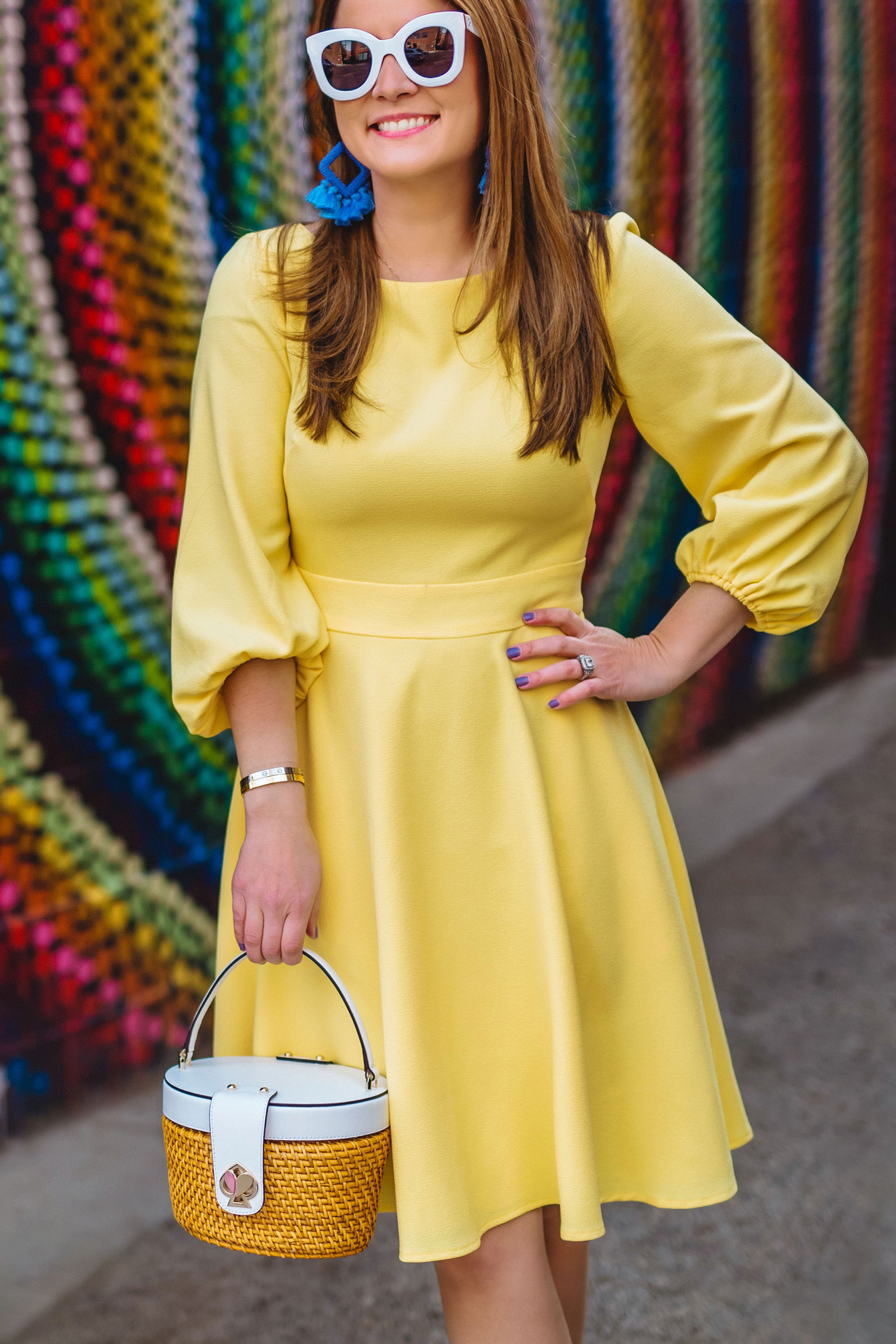 Eliza J Yellow Dress