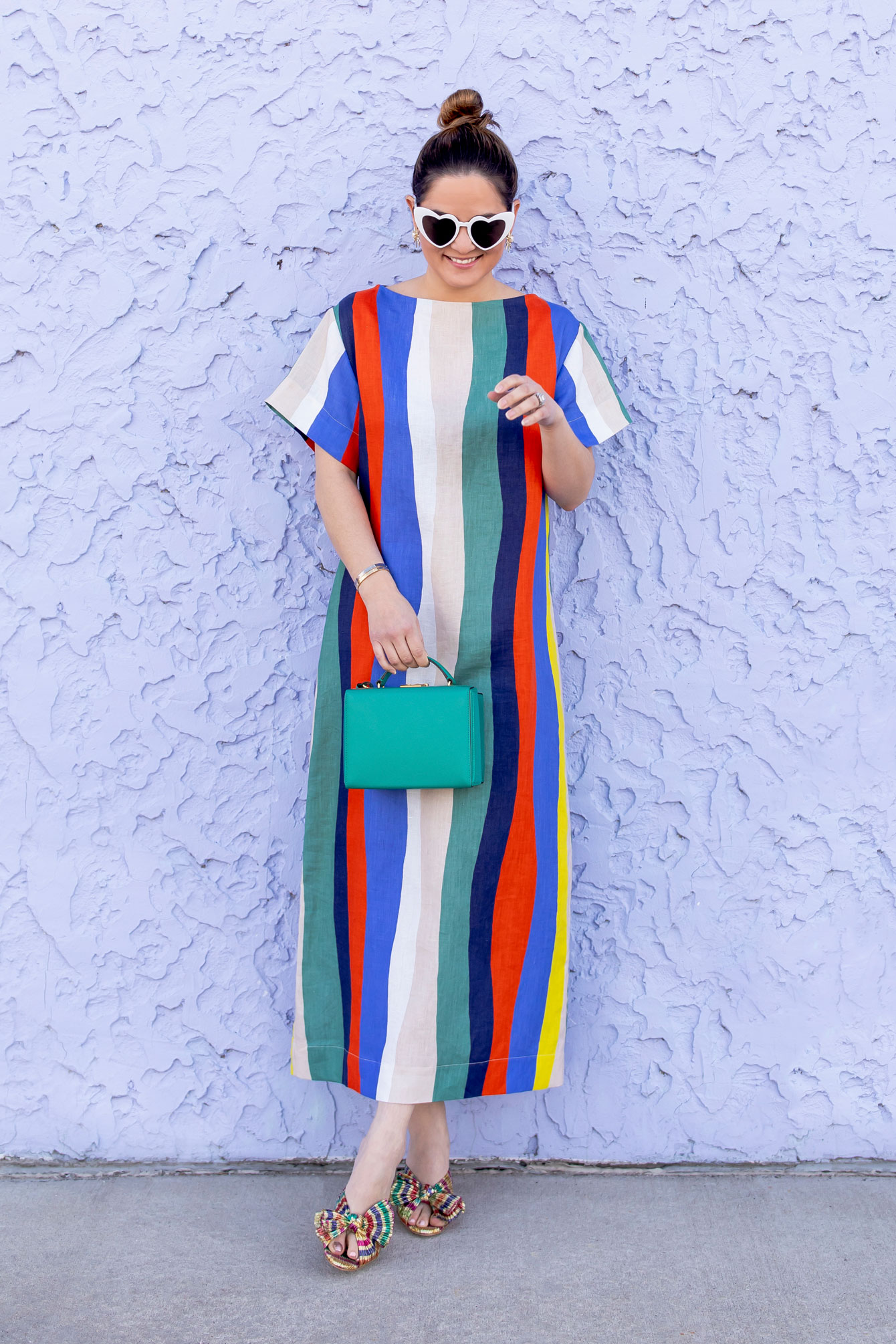 Jennifer Lake Rainbow Dress