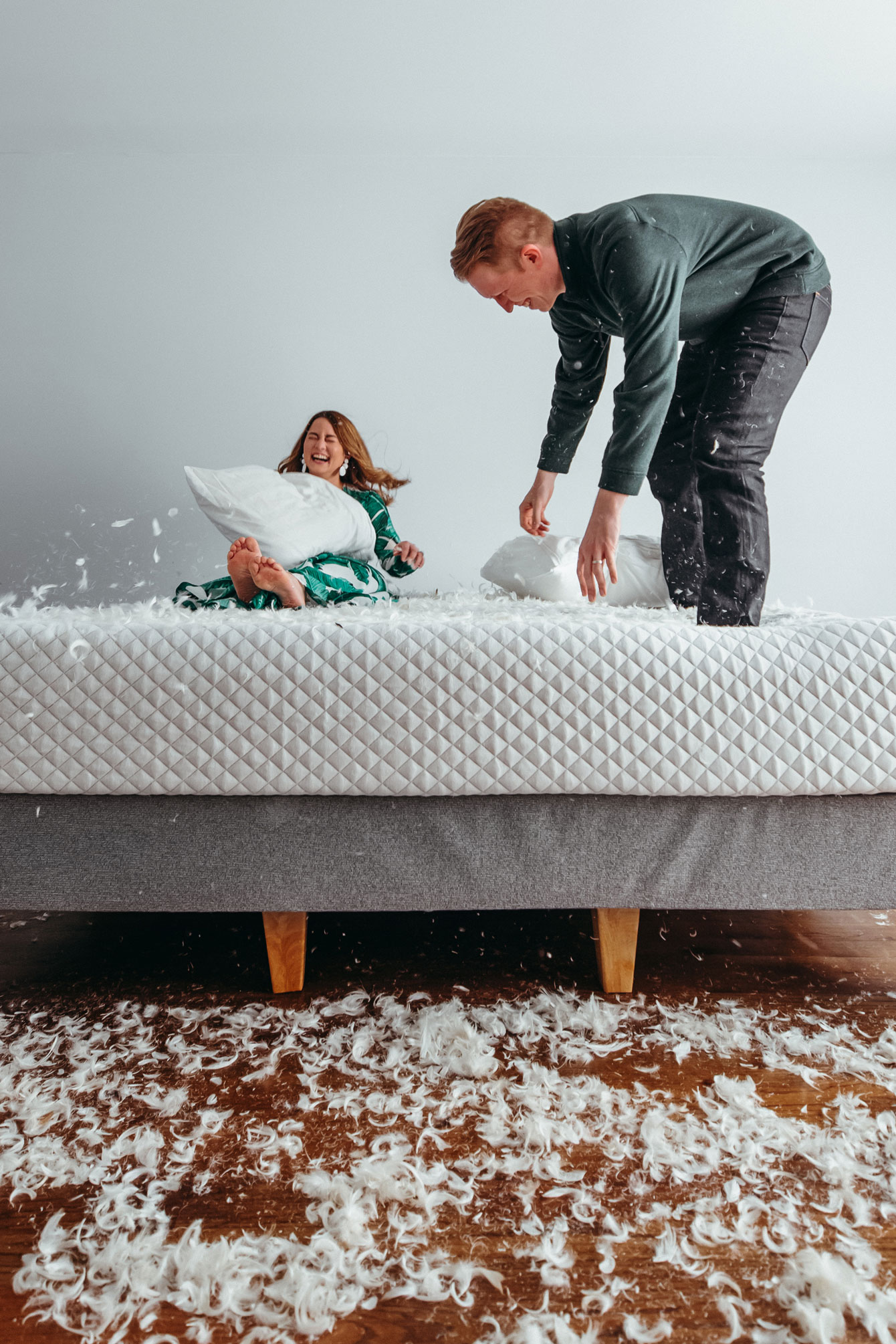 Jennifer Lake Pillow Fight