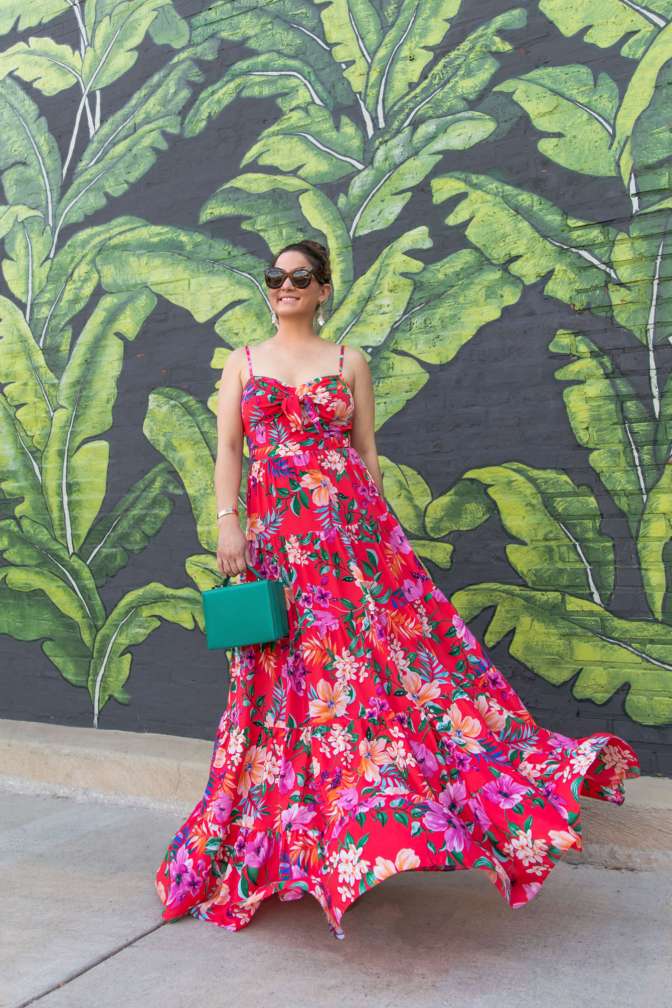 Eliza J Floral Maxi Dress