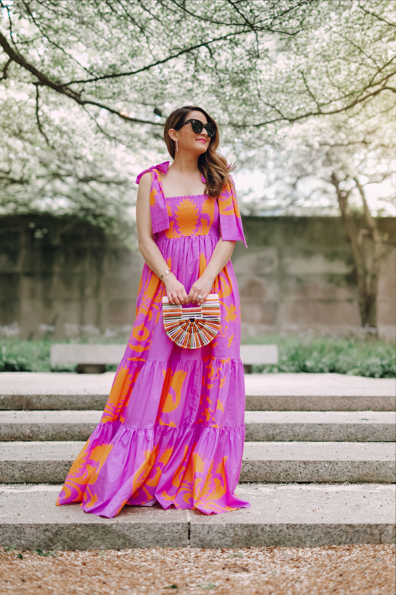 Sheridan French Colorful Maxi Dress