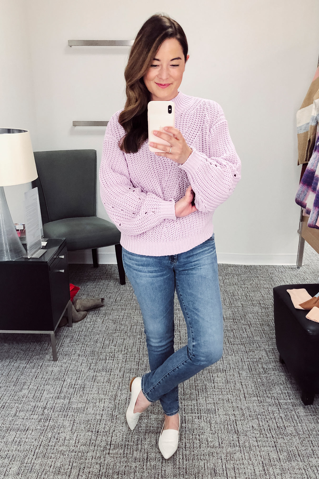 BP. Lilac Sweater Nordstrom Anniversary Sale
