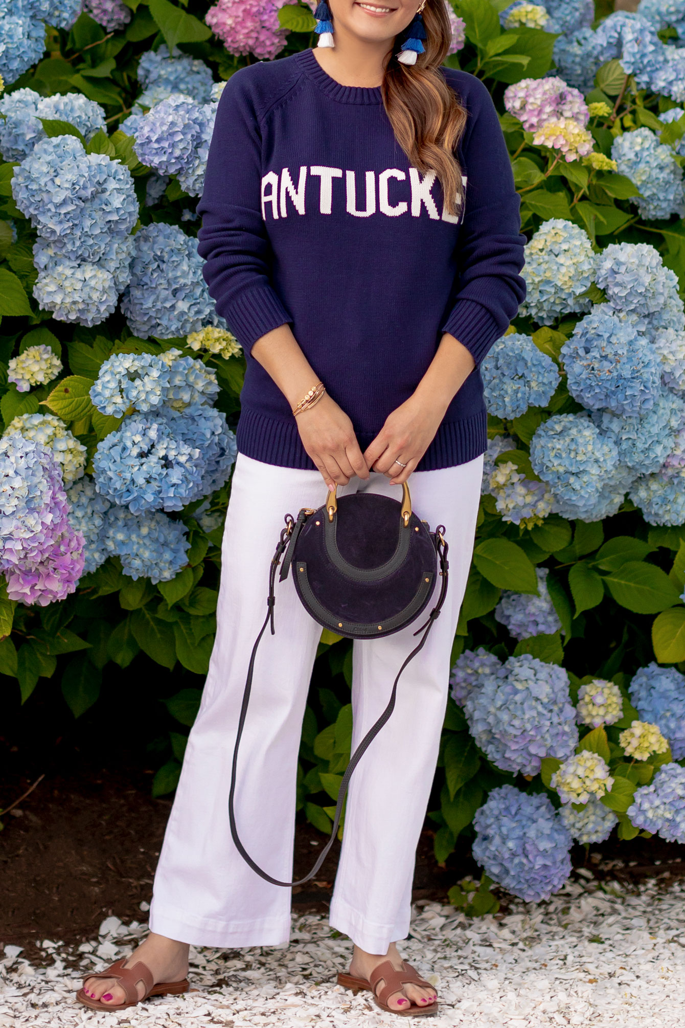 Navy Nantucket Sweater