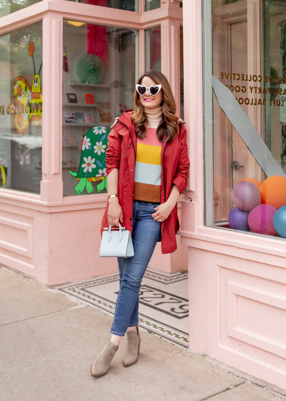 Pendleton Red Raincoat