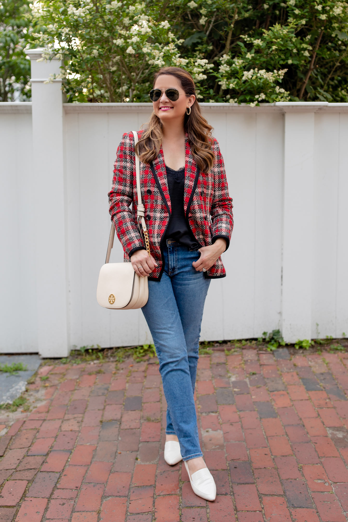 Veronica Beard Harriet Plaid Blazer