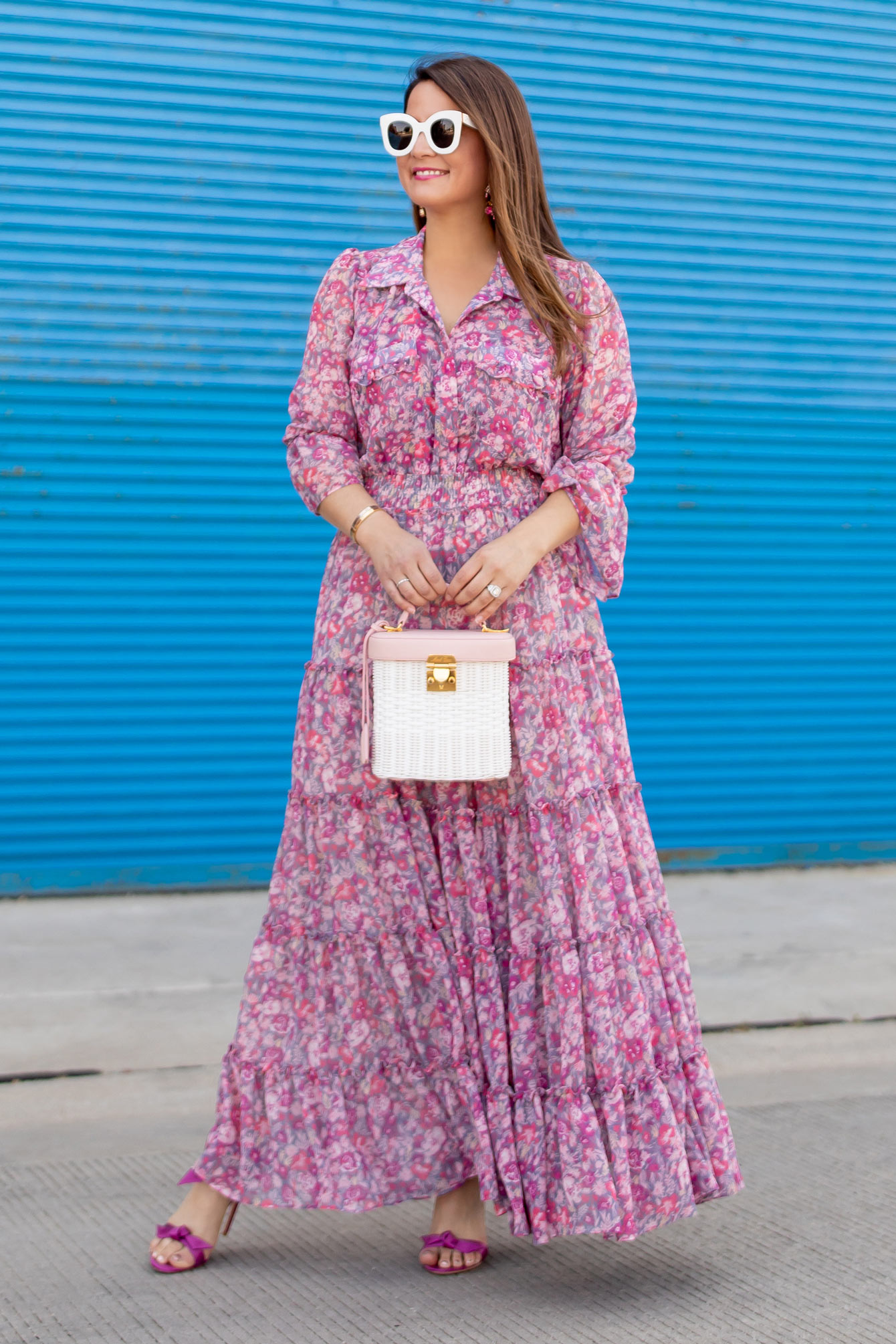 MISA Los Angeles Floral Maxi Dress