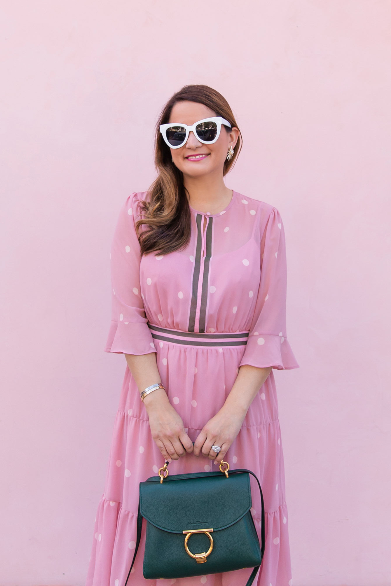 Shady Lady White Sunglasses