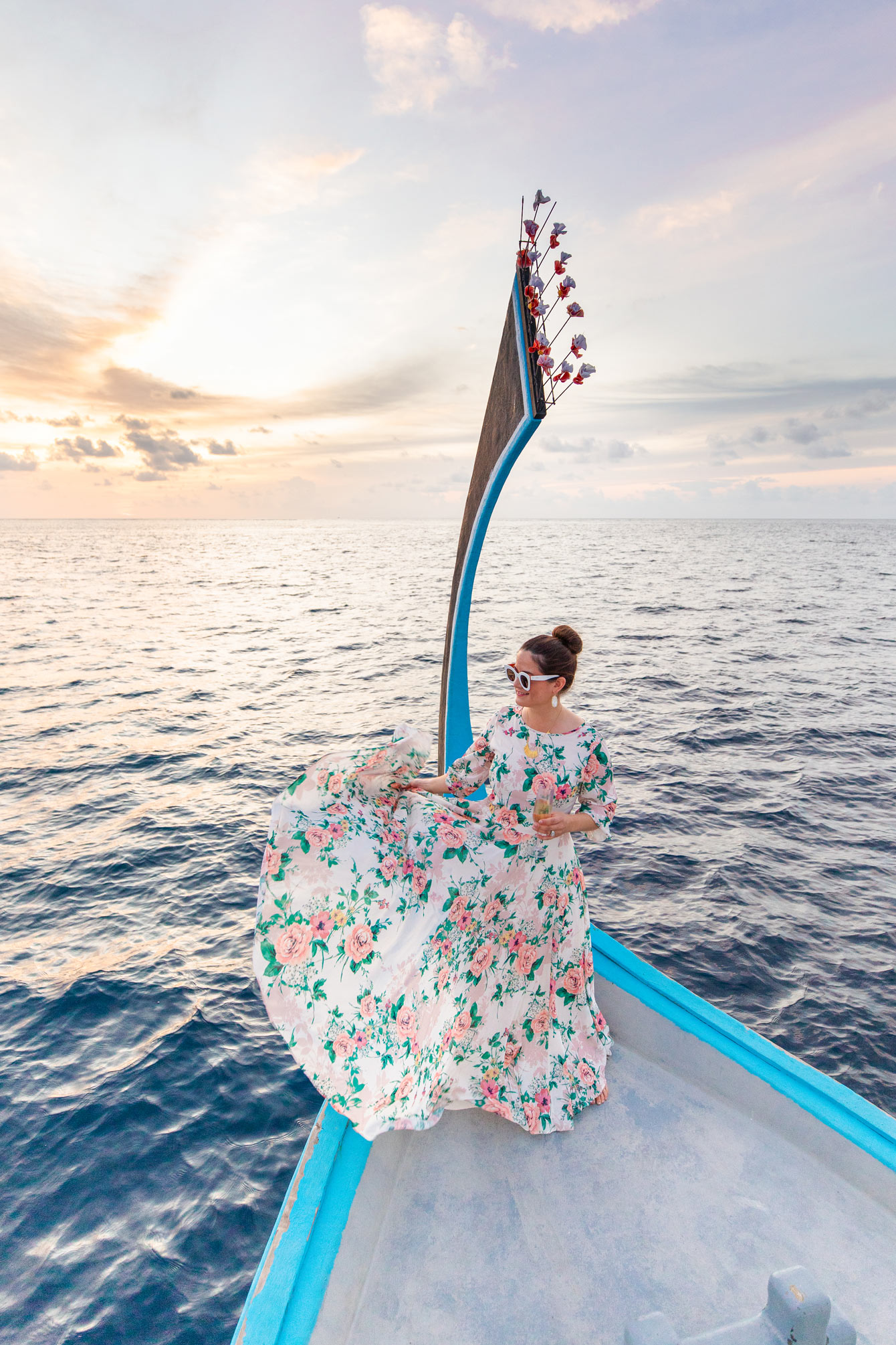 Jennifer Lake Maldives Yumi Kim Woodstock Dress