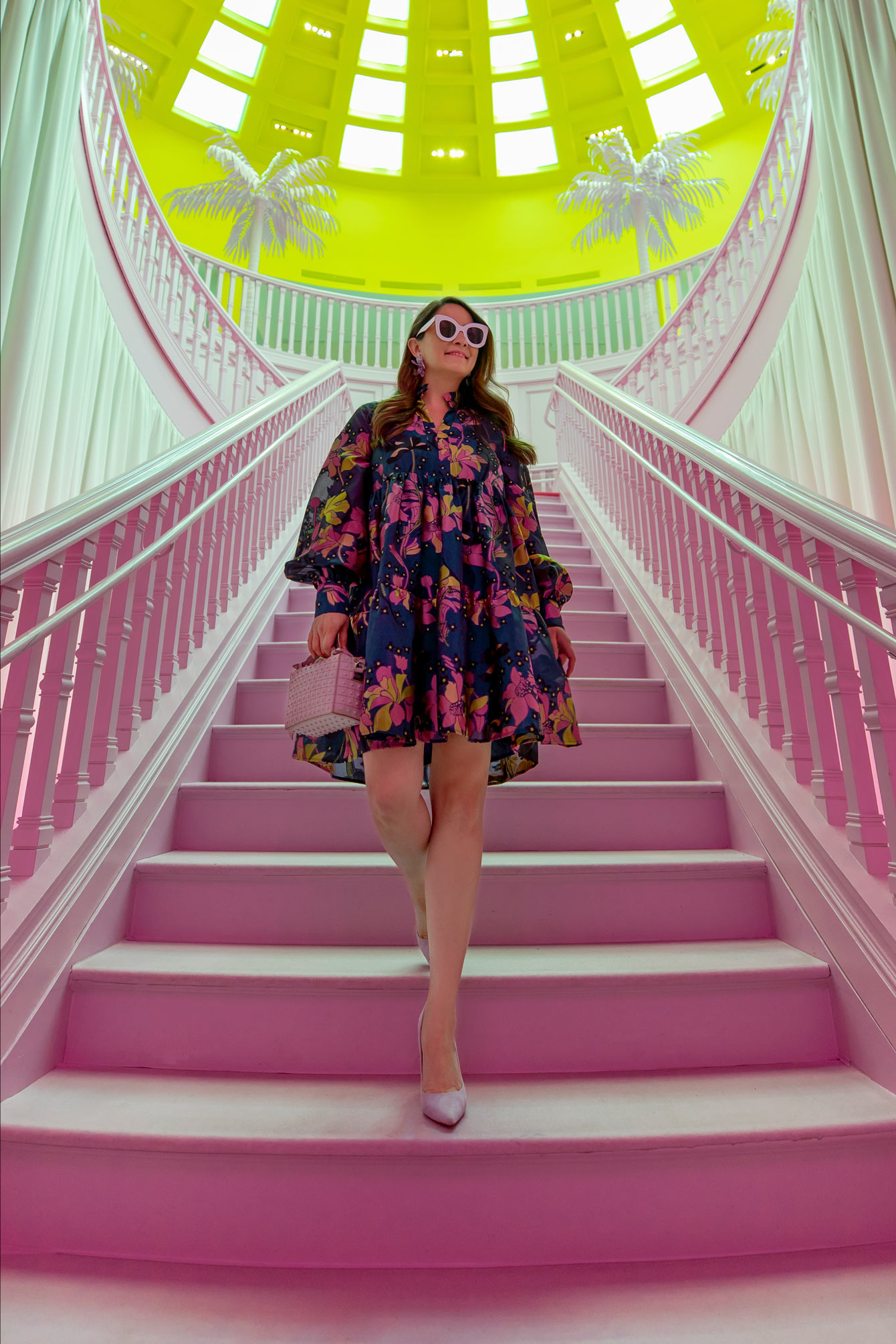 Louis Vuitton X Pink Staircase