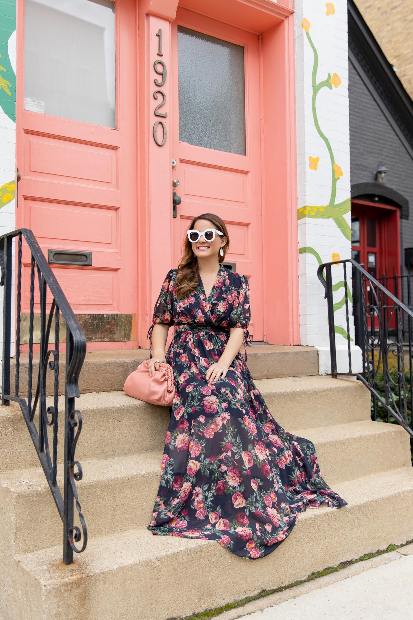 Gal Meets Glam Floral Maxi Dress