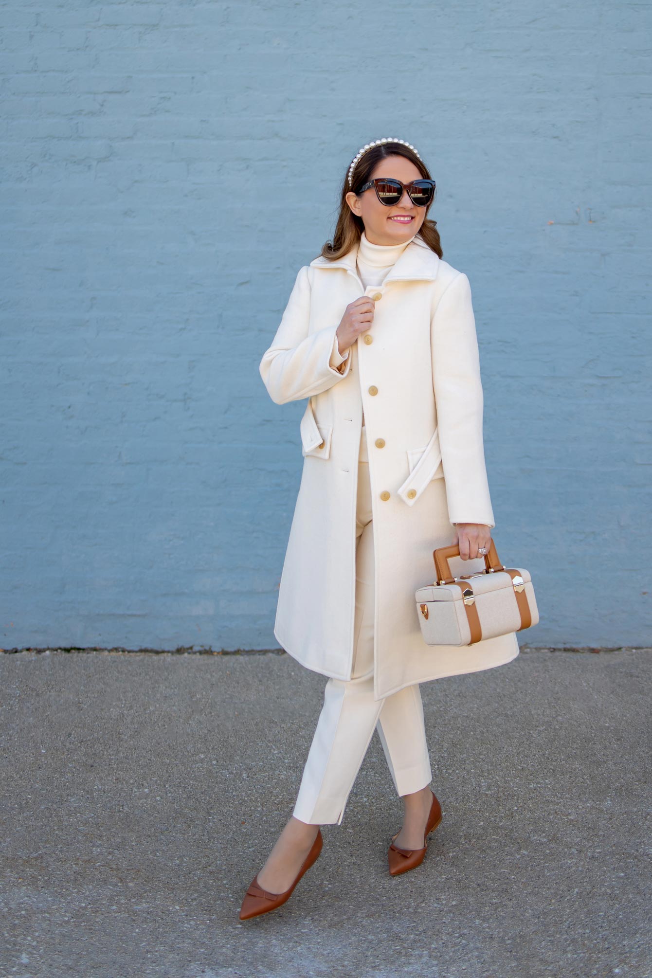 Talbots Ivory Pants