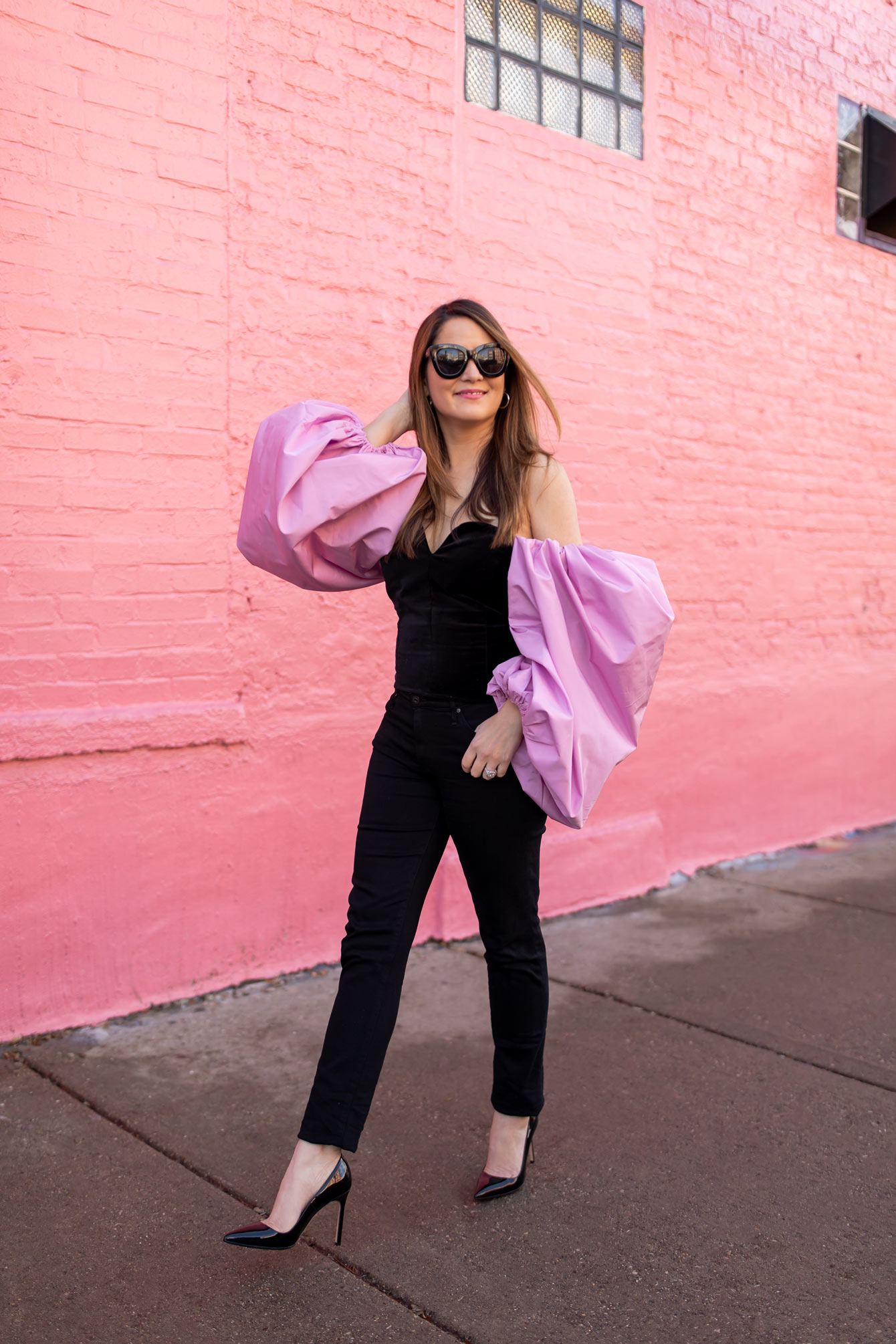 Chicago Pink Wall Nini's Deli