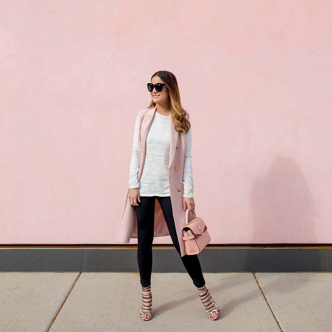 Pink Wall Chicago Anthropologie Mural