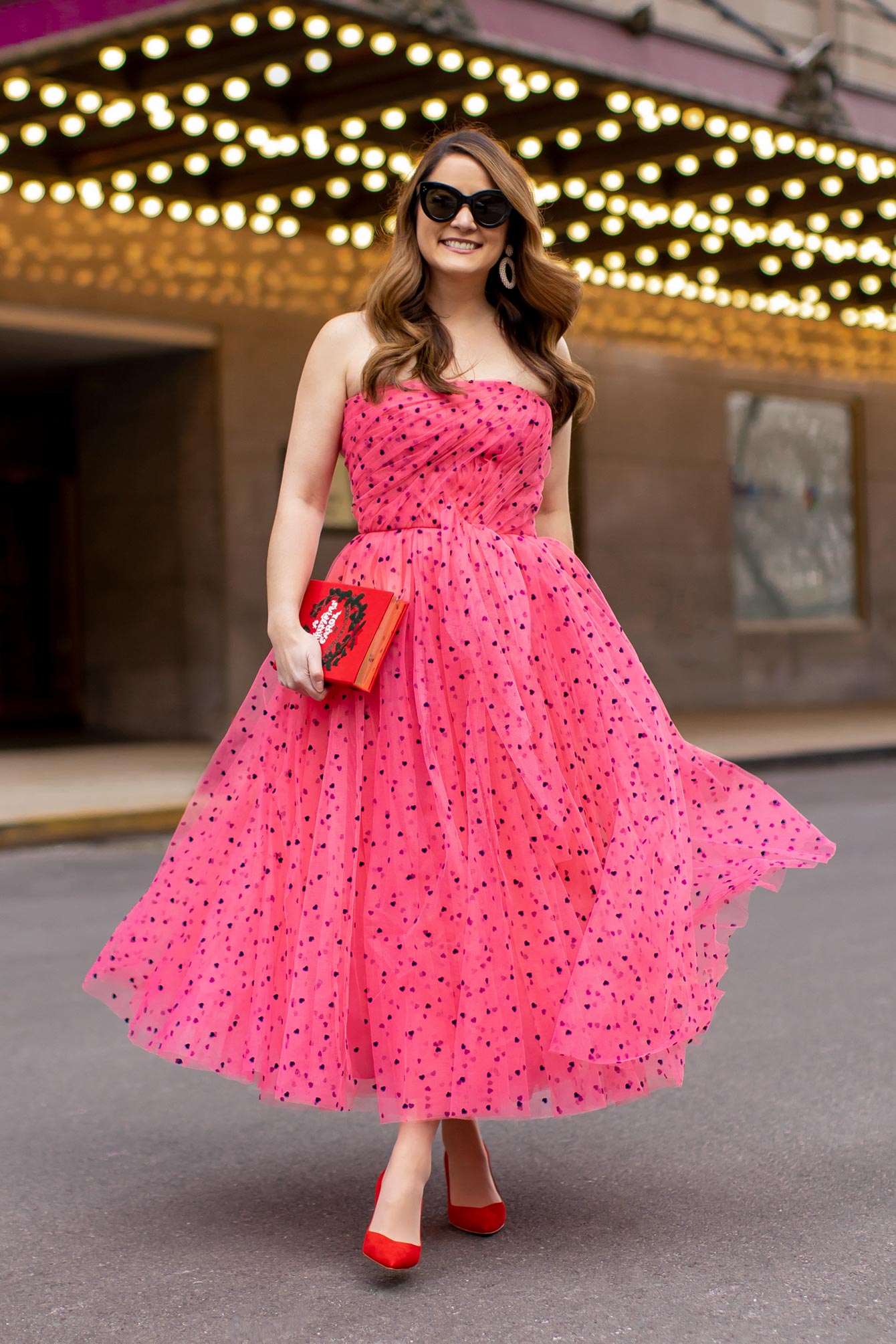 Carolina Herrera Strapless Tulle Gown