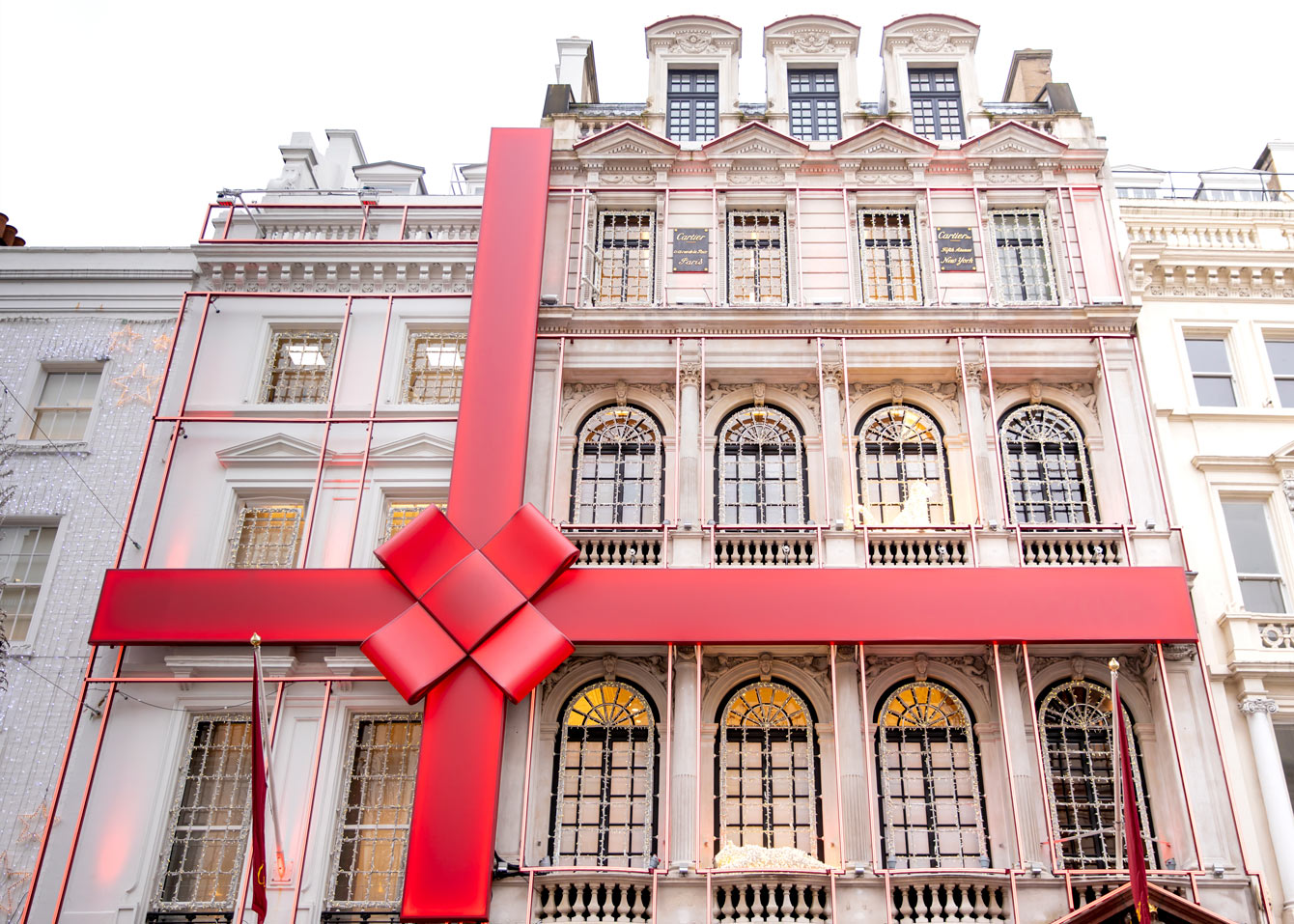 Cartier London Holiday Red Bow