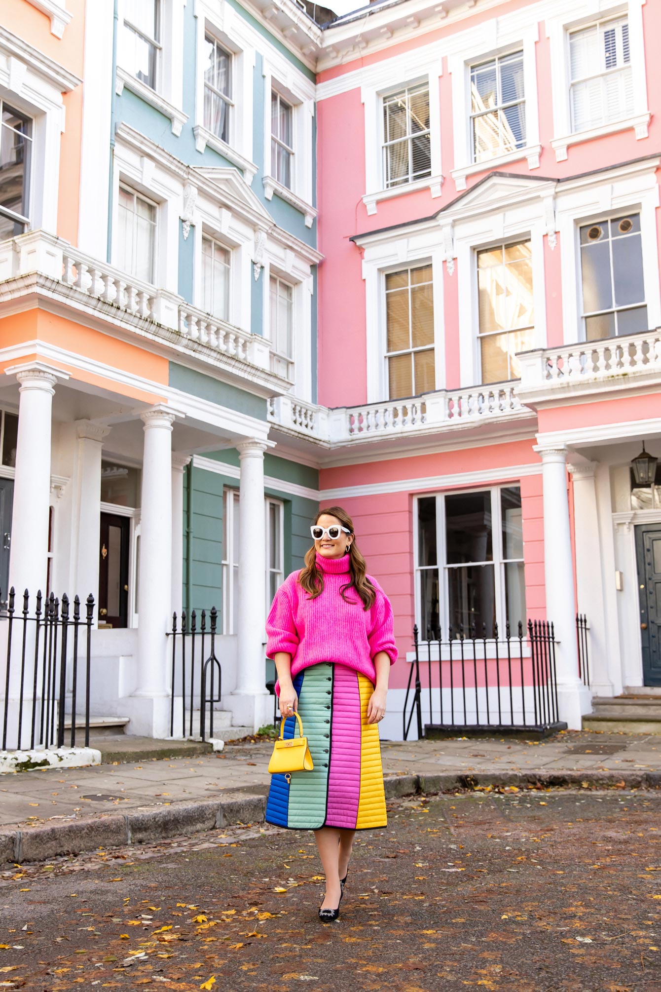 Colorful Row Homes London Primrose Hill