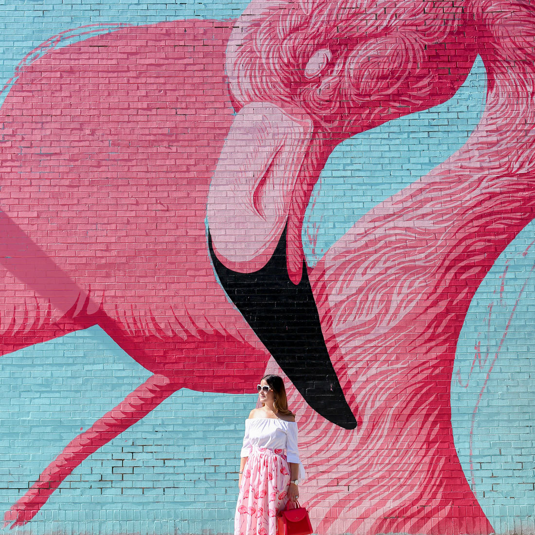 Flamingo Mural Chicago Ohio Street