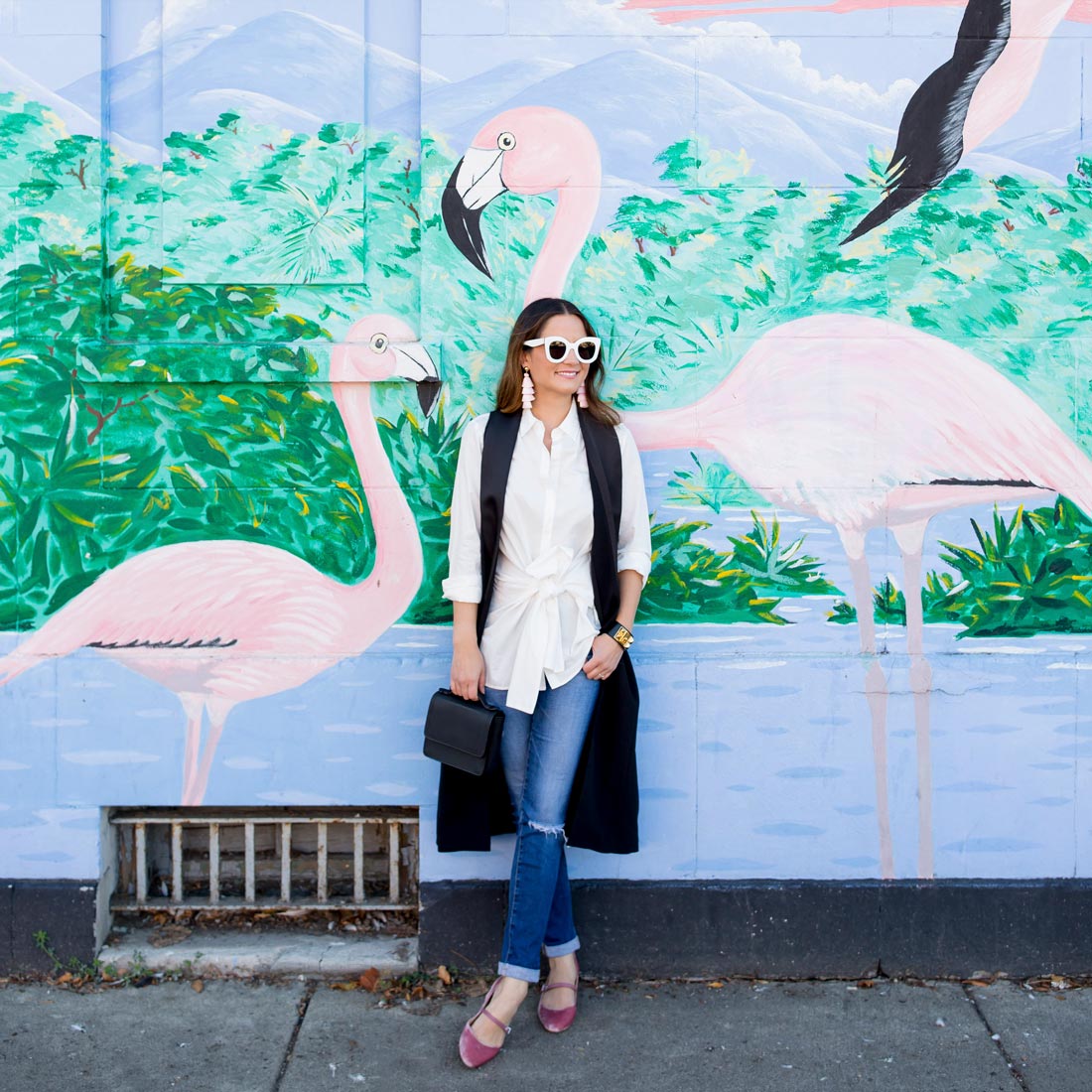 Flamingo Mural Chicago Humboldt Park