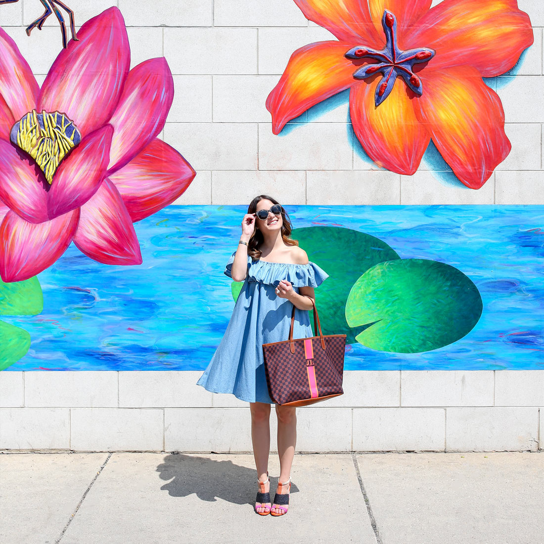 Floral Mural Chicago Broadway Edgewater