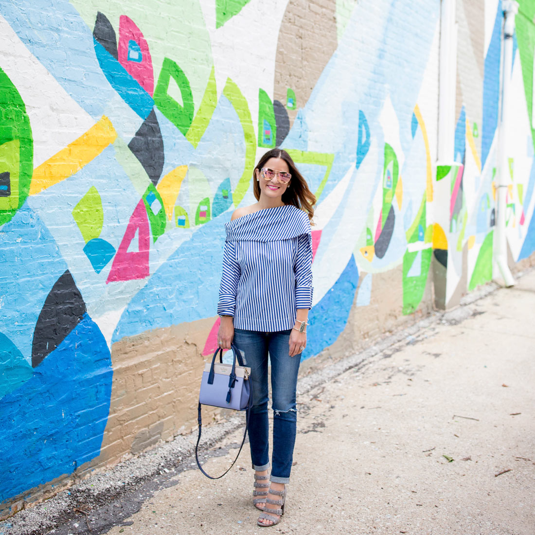 Justus Roe Mural Roscoe Village Chicago
