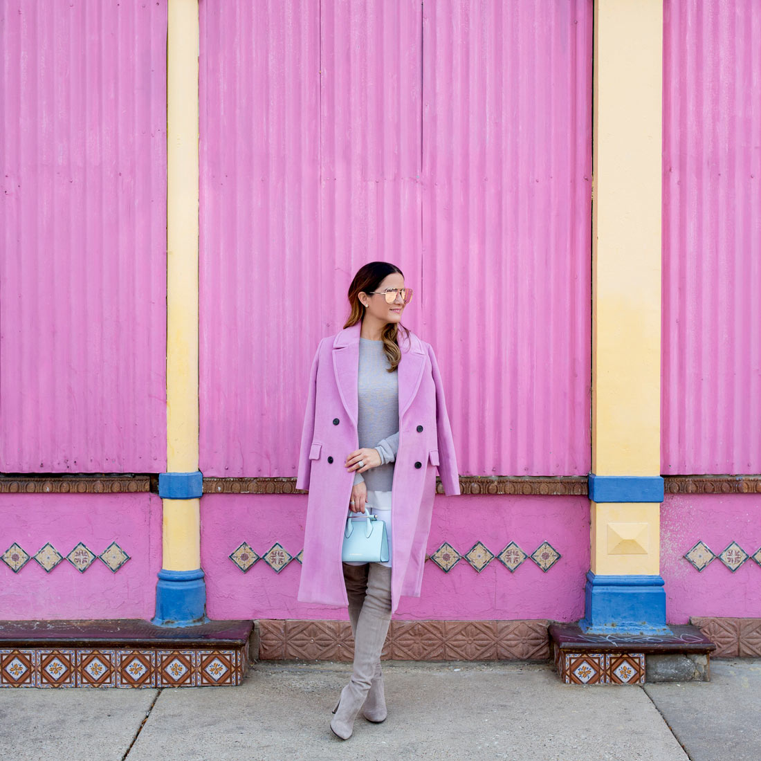 Pink Wall Pilsen Chicago