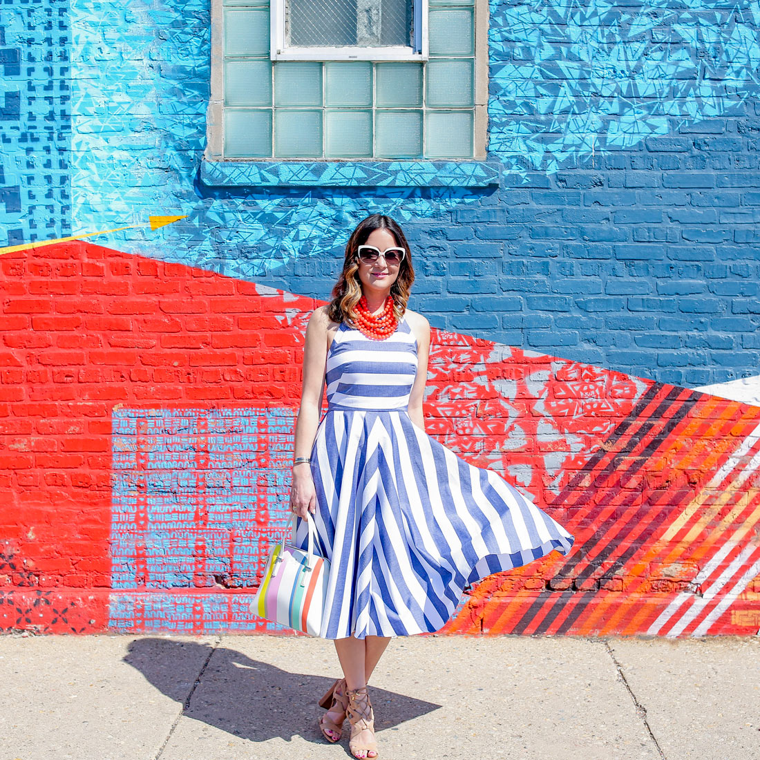 Colorful Patterned Mural Chicago