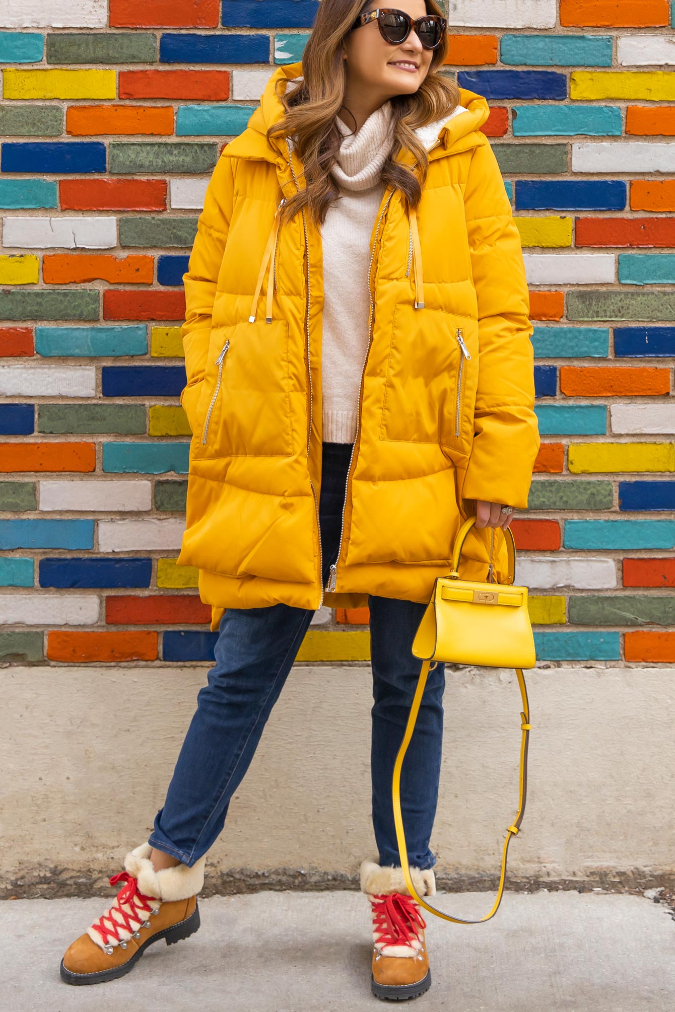 Jennifer Lake Yellow Parka