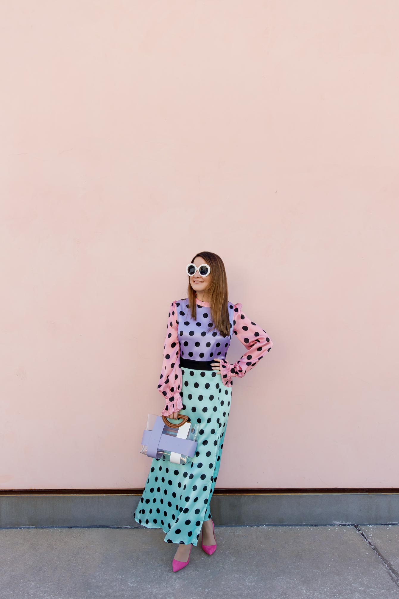 Jennifer Lake Pink Wall