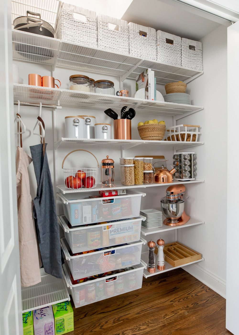 Jennifer Lake Crate Barrel Pantry Organization