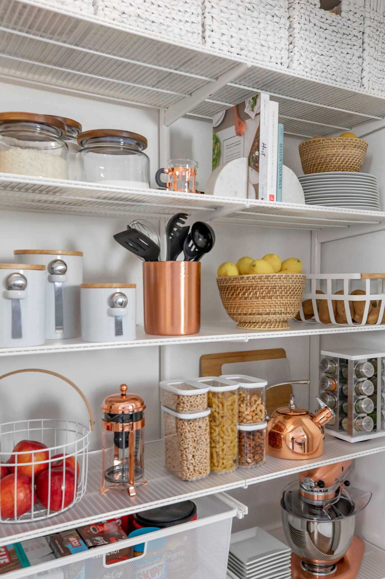 Jennifer Lake Crate Barrel Pantry Storage Solutions