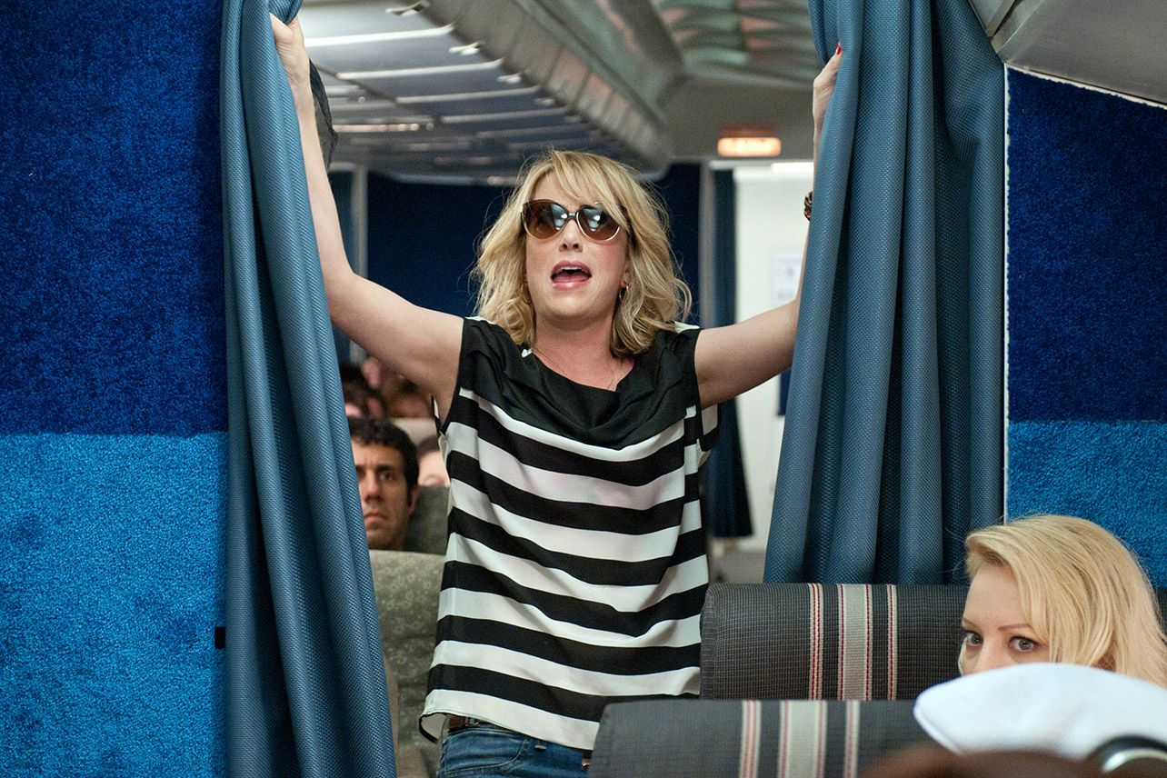 Kristen Wiig Bridesmaids Stripe Top