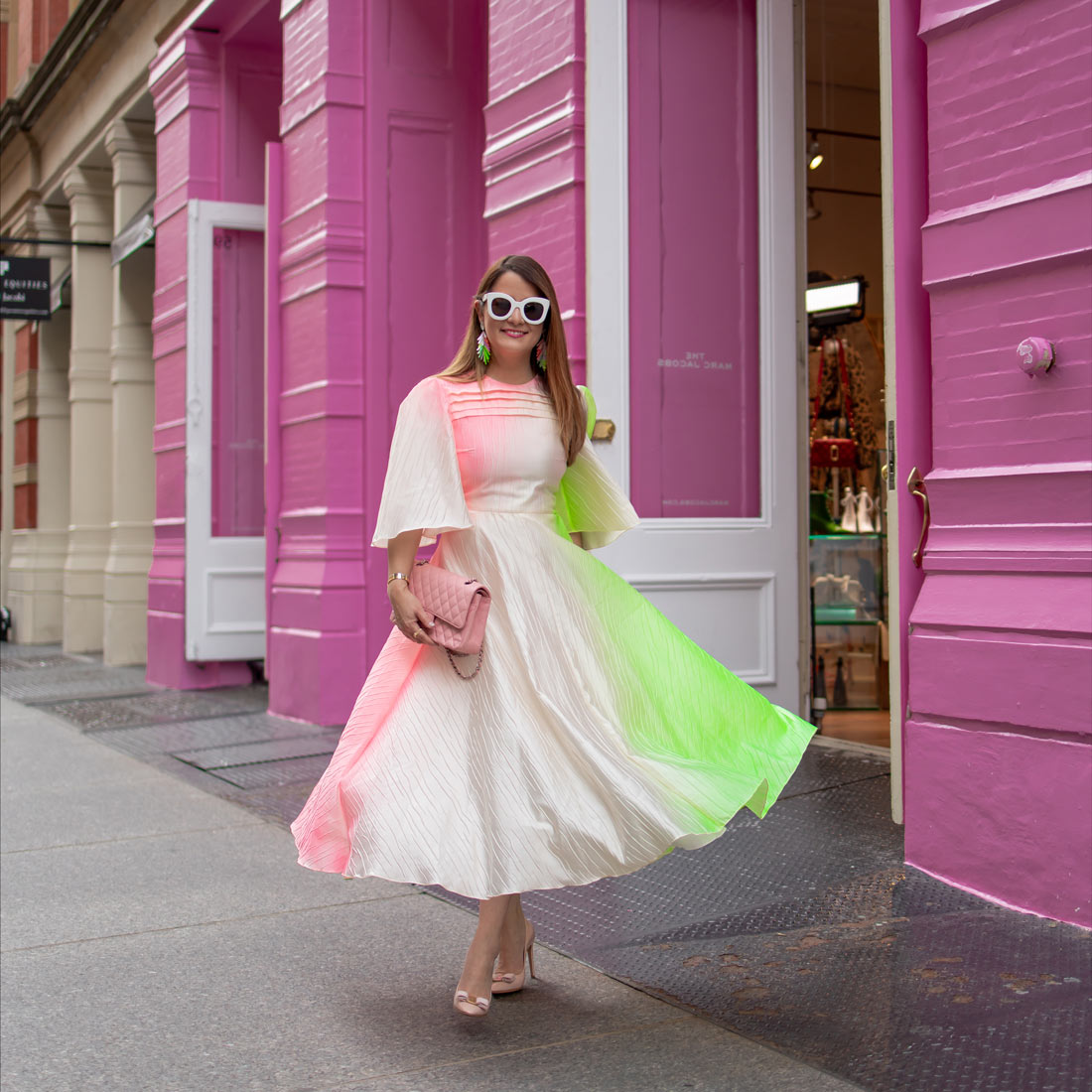 Pink Storefront New York Soho