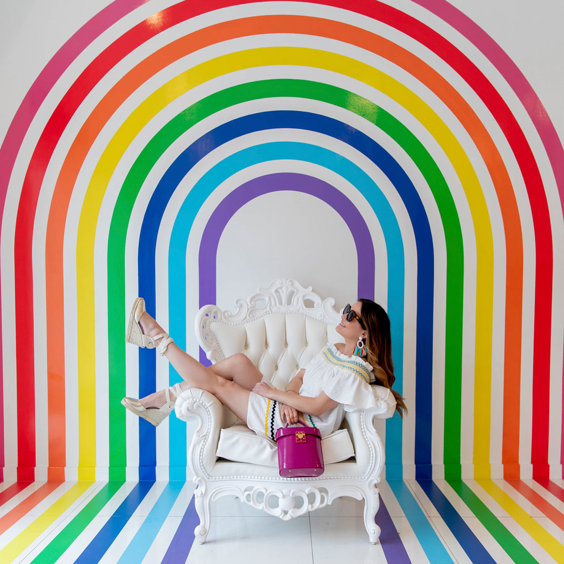 Rainbow Mural Bakery New York