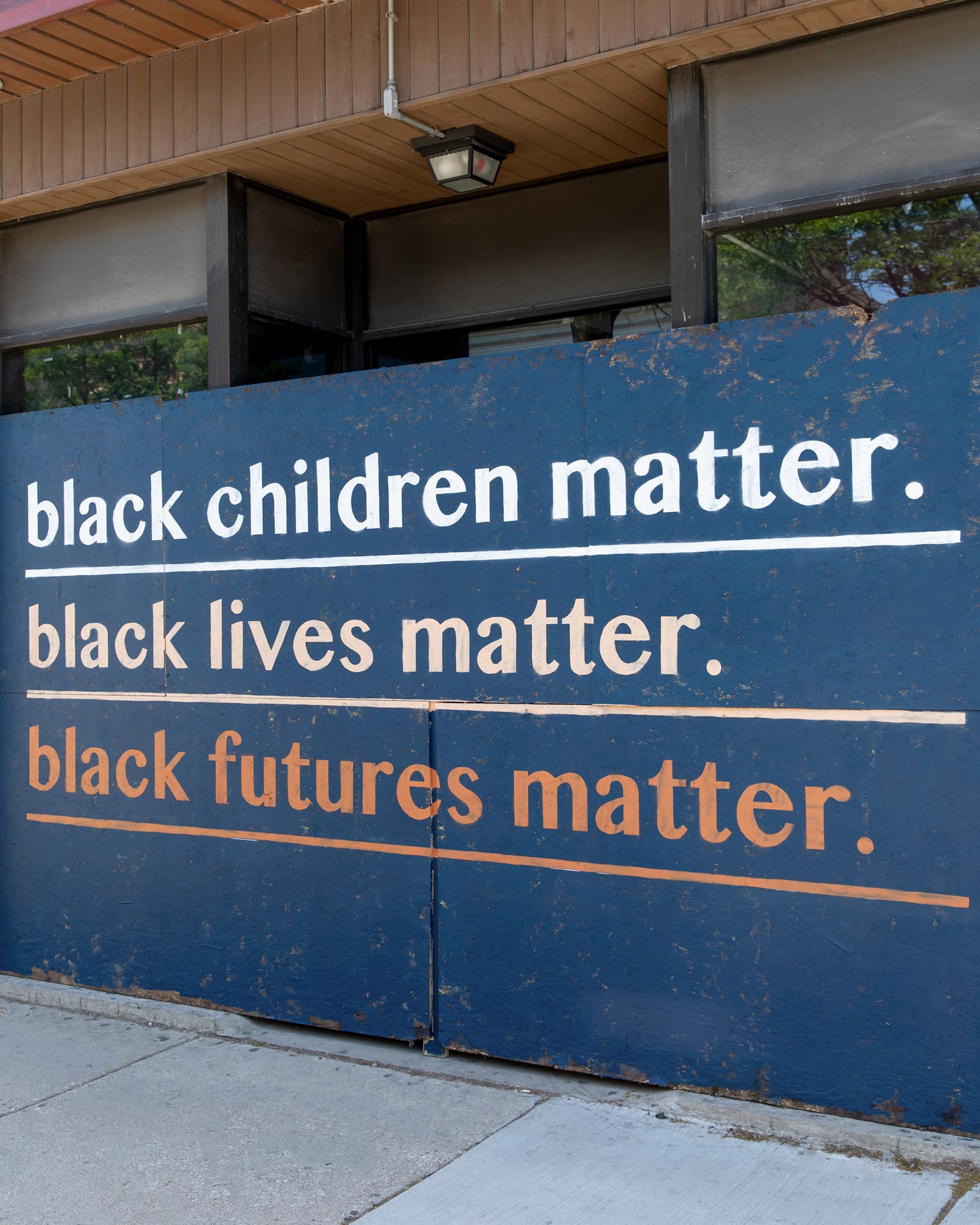 Black Children Matter Movement Mural Chicago